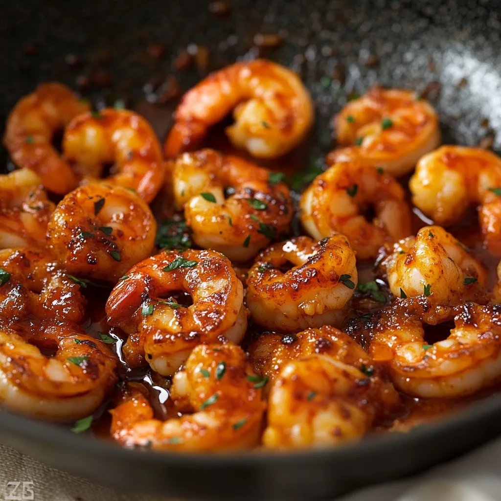 Spicy Garlic Butter Shrimp