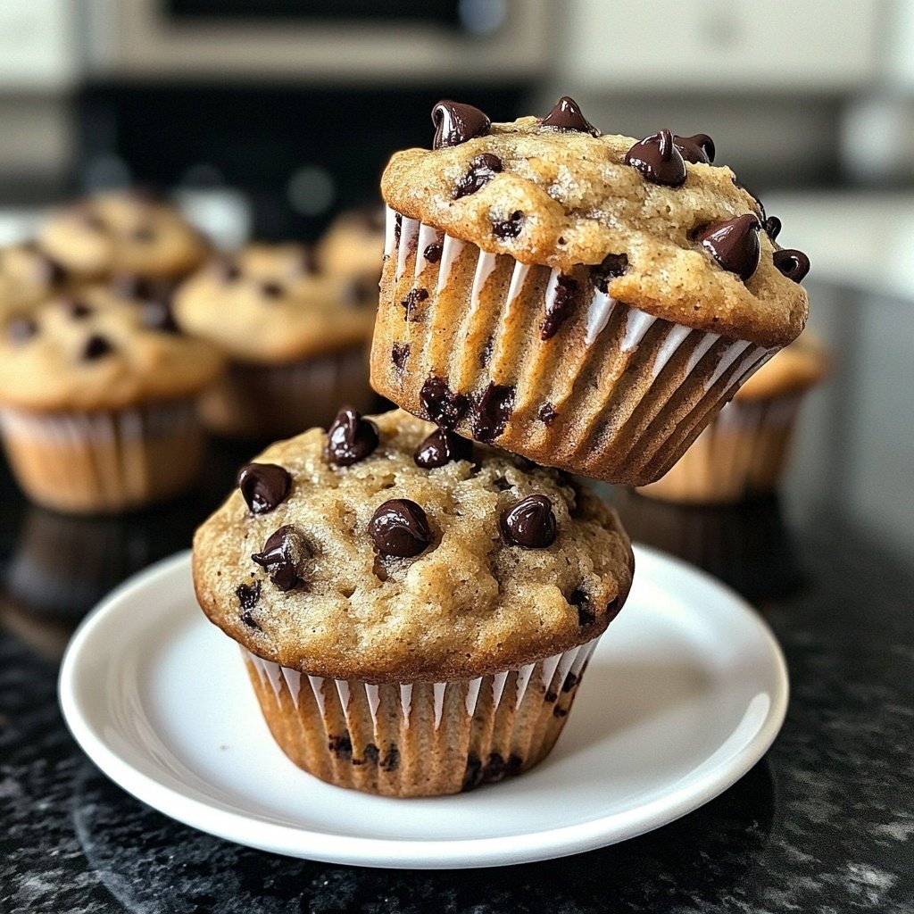 Banana Chocolate Chip Muffins