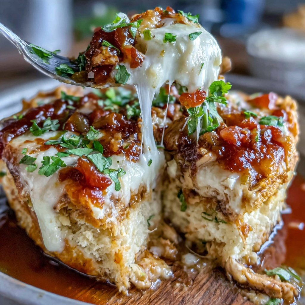 Shredded Chicken Mexican Casserole