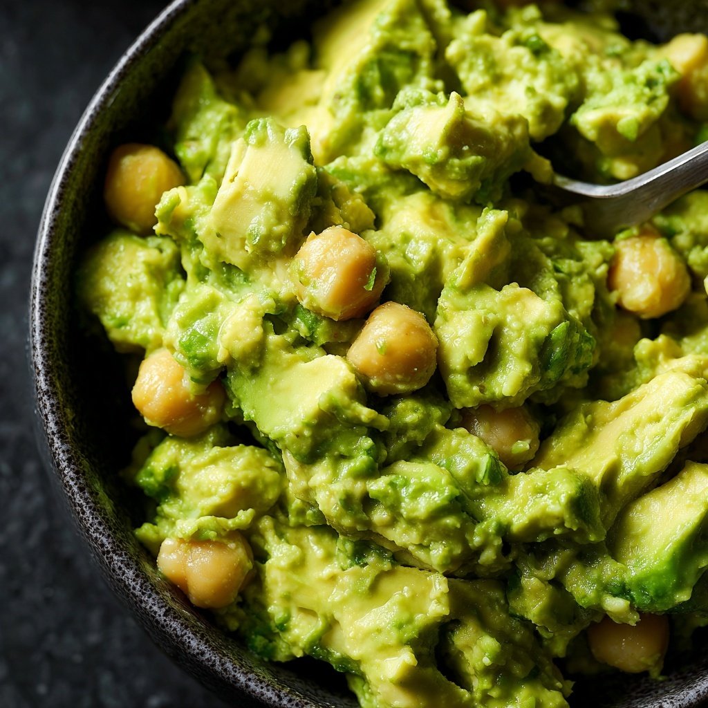 Healthy & Light Avocado Chickpea Salad