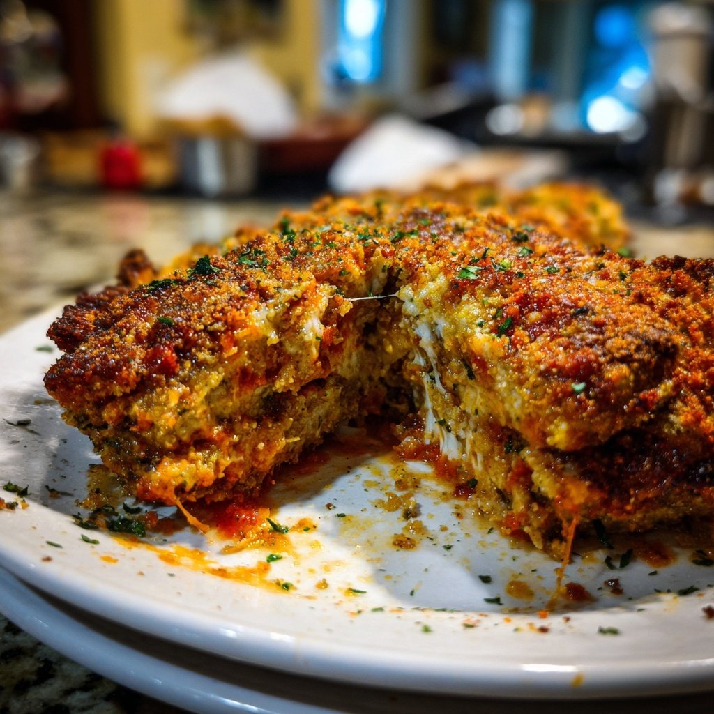 Eggplant Parmesan Bake