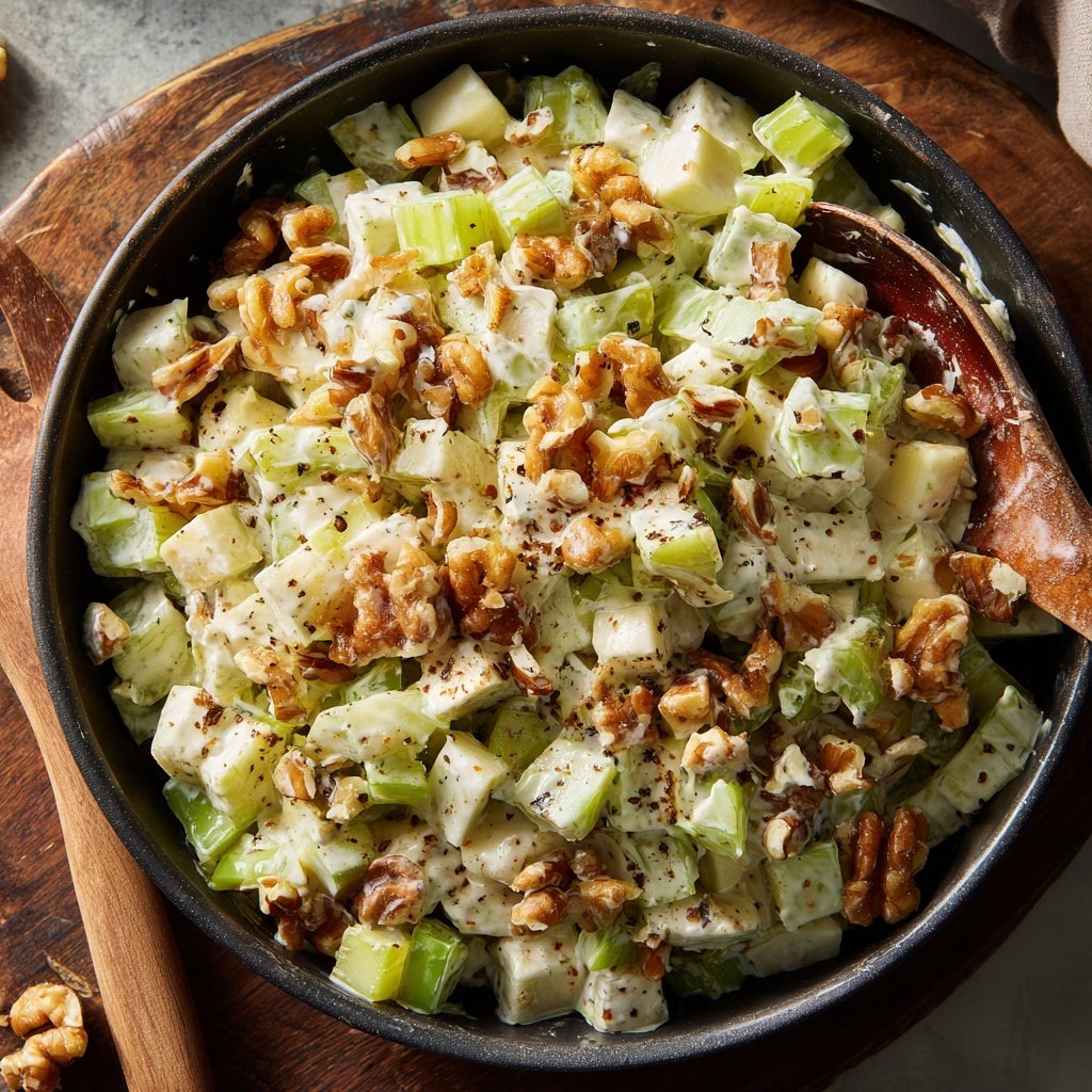 Creamy Celery Apple Salad