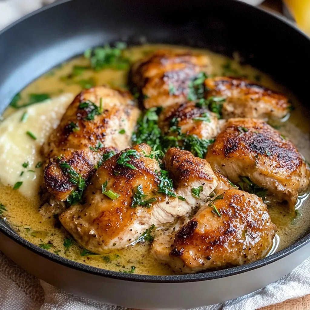 Creamy Garlic Chicken
