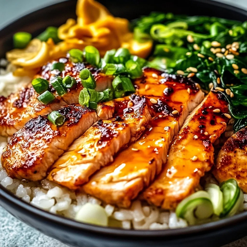 Teriyaki Salmon Bowl