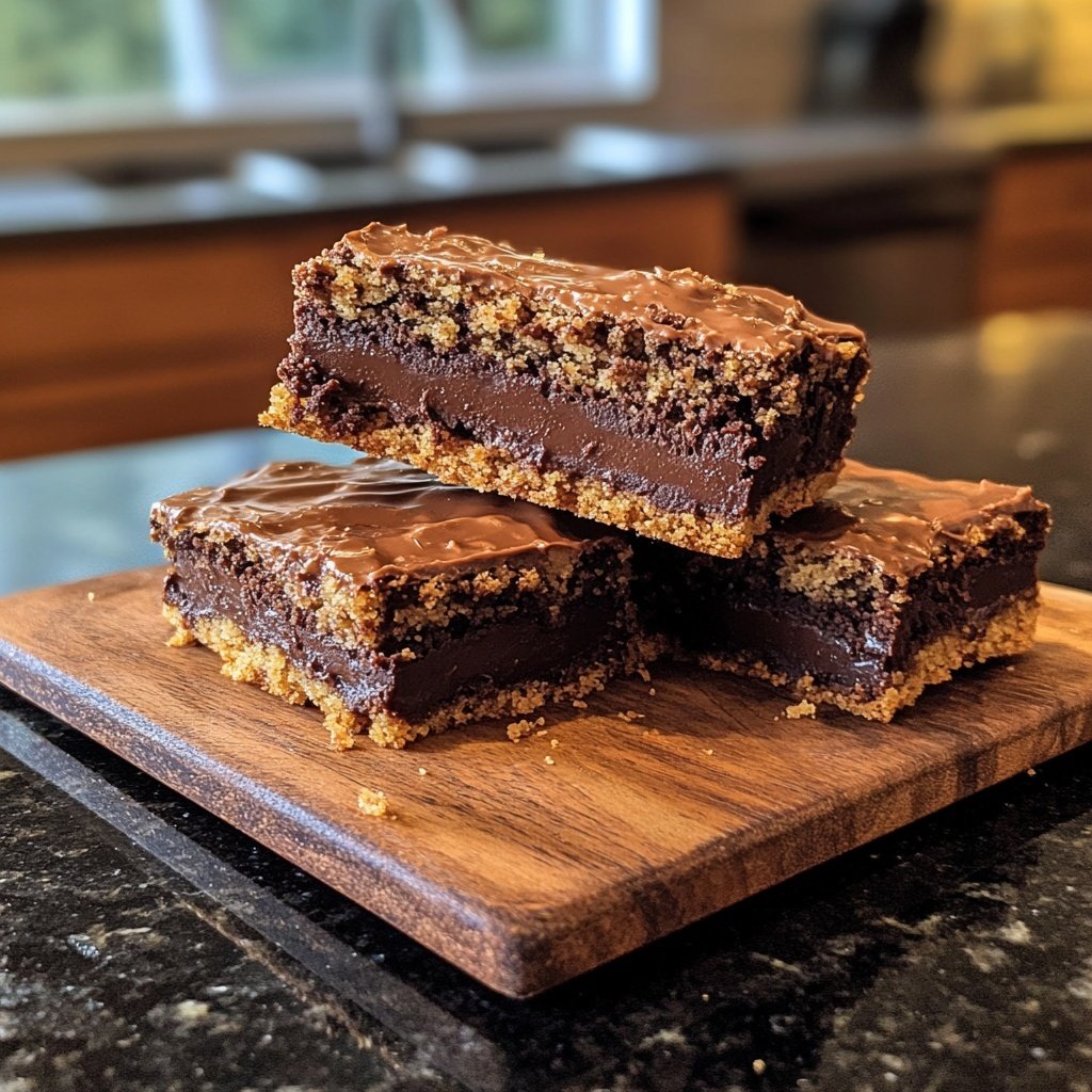 The Best Fudgy Chewy Browkies (Brookies) - Savvy Bites